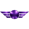 Customise the purple wing emblem