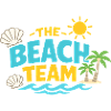 L’équipe de plage