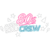 80s Crew Neon Retro