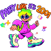 2001 Neon Party Style