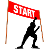 Skating Start Line