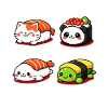 Kawaii Sushi Tierchen Parade