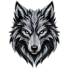 Eiswolf Glitzerkopf