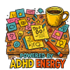 ADHD Energy Creative Desk