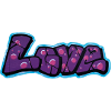 Love Graffiti Bubble Letters