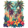 Plage des Fleurs Tropicales