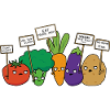 Veggie Anti-vegan Protest