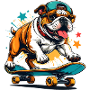 Skatebulldog Streetstyle