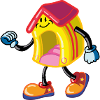 Gonflable house