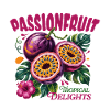 Passionsfrucht-Tropen