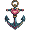 Anker Symbol Herz