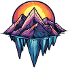 Eisberge Symbol Berge