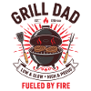 Grill Dad BBQ Vater Shirt