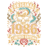 Original 1986 Skull with Snake
