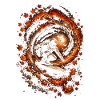 Surfer Astronaut - Fall Spiral - Halloween