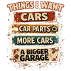 Oldtimer-Garagenwagen-Humor | Mechanisches Geschenk