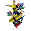 Colombie - Colombie - Drapeaux