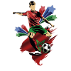 Marruecos - Maroc - Drapeaux