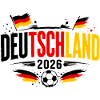 Deutschland 2026 Fußball Fan 
