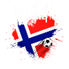 Fussball Fan Norwegen