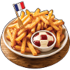 Frites foot et soirée de match