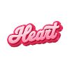 Herzglanz Script Schriftzug