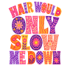 Psychedelic Holiday Flowers Typo