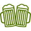 Ringing beer mugs
