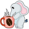Elephant Coffee Mug