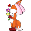 Fox Bridal Flower Wedding