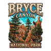 Bryce Canyon National Park Illustration