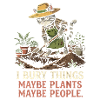 Cat gardener: Digs plants laughs