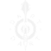 Dart-Logo mit Pfeil und Bullseye