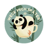 Verträumter Panda