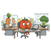 Stressed Tomato – Office Vegetables