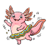 Dancing Queen Axolotl