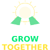 Grow Together Sun Symbol