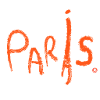 Paris Handgezeichnet Spruch
