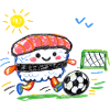 Kawaii Sushi Football Adventure