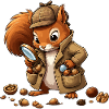 Detective Squirrel Coat