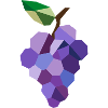 Geometric Grapes – Modern Grapes Motif