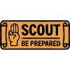 Scout Greeting Scout Be Prepared Adventure