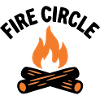 Campfire Fire Pit Camping Boy Scout