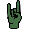 Scout greeting hand signal summer camp
