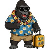 Holiday Gorilla Hawaii Shirt
