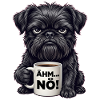 Grummelhund mit Kaffee: Ähm... NÖ!
