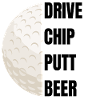 Drive Chip Putt Beer – Golfslogan