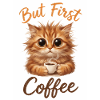 But First Coffee Cat