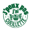 Grünes Blumenkorbabzeichen