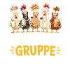Therapiegruppe Hühner Party